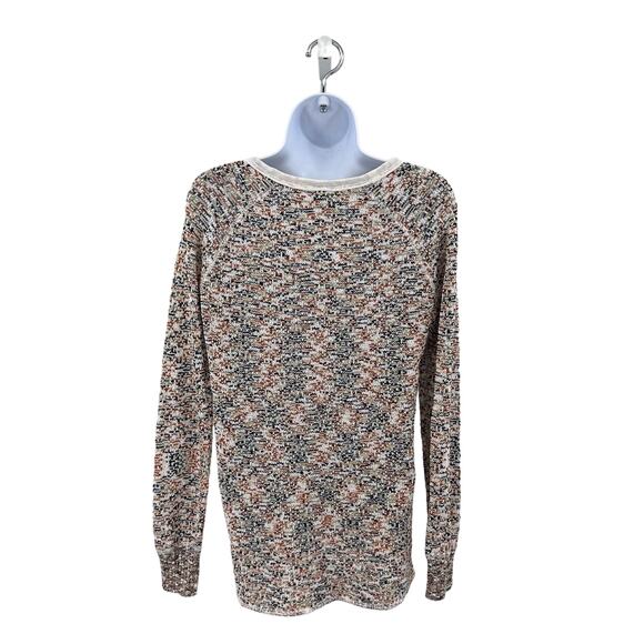 We The Free Multi-Color Sweater Knit Cotton Blend WMNS S/M Crew Neck Long Sleeve - Picture 2 of 5